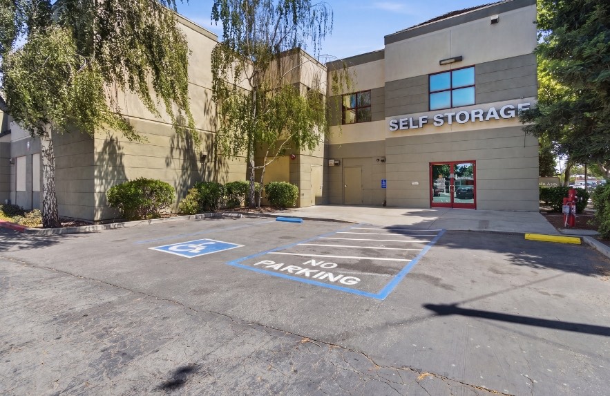 Office and customer parking